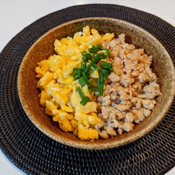 簡単に！鶏そぼろ丼